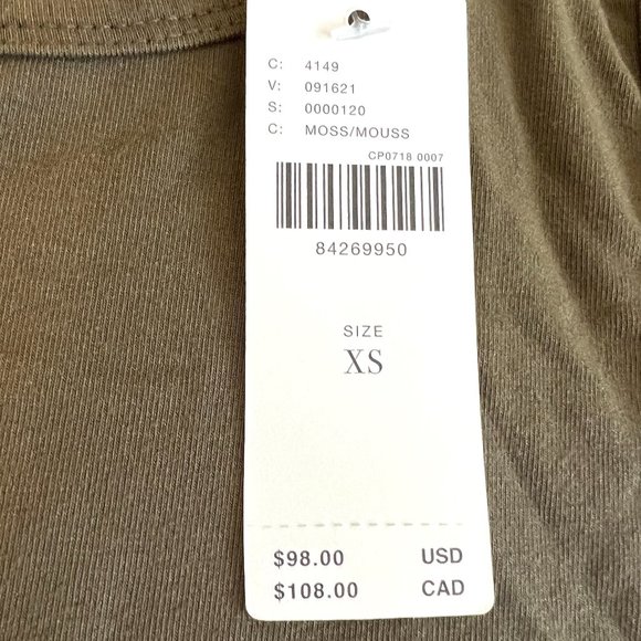 Daily Practice by Anthropologie Sleeveless Side-Ruched Dress NWT - Picture 12 of 12